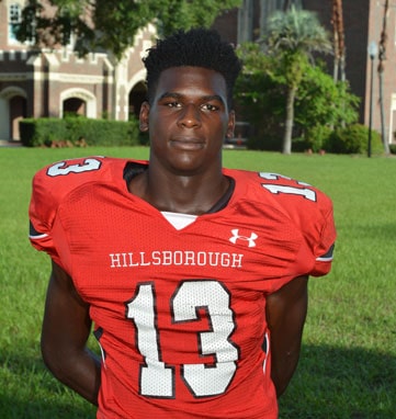 Dontae Hopkins - Hillsborough Terrier Football - We Are The Big Red